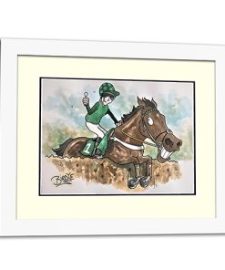 White Framed Print 16x12