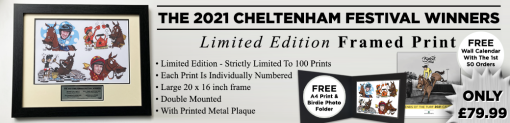  Cheltenham Festival 2021 Ltd Edition Print Major Race Winners  - Image 3