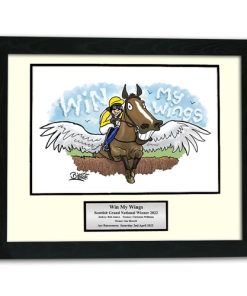 Win My Wings Personalised Framed Print 