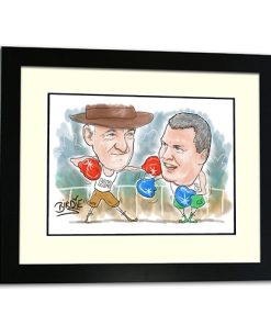 Black Framed Print 16x12