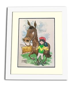 White Framed Print 16x12