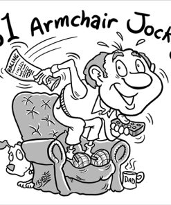 Fathers Day Armchair Jockey