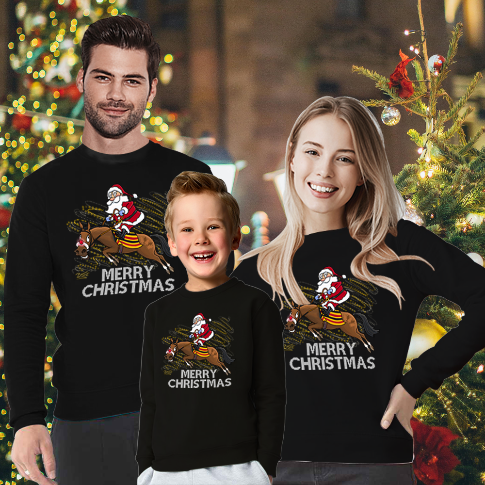 The Birdie 2024 Horse Racing Christmas Jumper